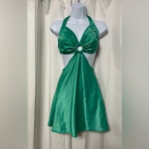 Peppermayo Women's Green Marseille Mini Dress Size 2 NWOT